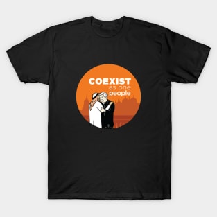 ADVOCASHIRTS - Coexist As One People T-Shirt